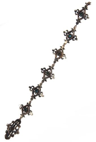 Ca. 1870 - Gold-plated Silver Bracelet Austro-Hungarian - Image 5