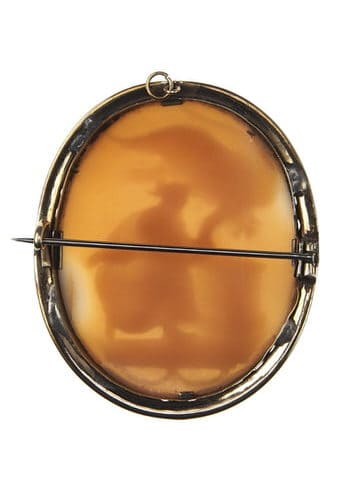 Ca. 1870 - Shell Cameo Brooch Victorian England - Image 4