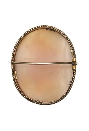 Ca. 1890 - Cameo Brooch Shell England - Image 4
