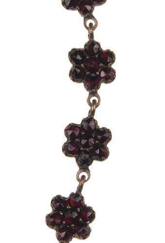 Ca. 1880 - Garnet Necklace - Image 4