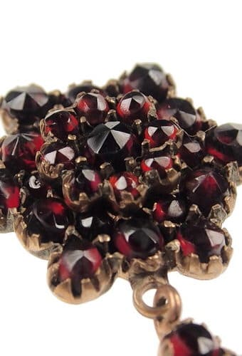 Ca. 1880 - Garnet Necklace - Image 3