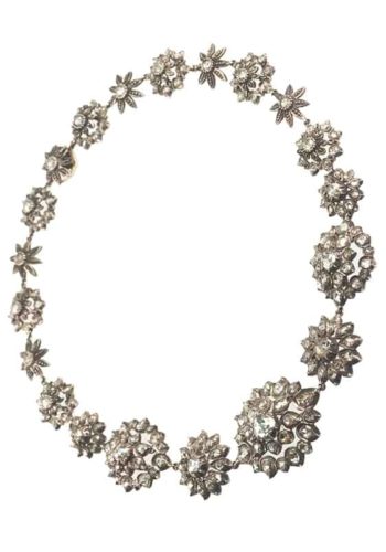 ** SOLD ** Ca. 1820 - Dutch Diamond Necklace with Jewelry appraisal! - Image 5