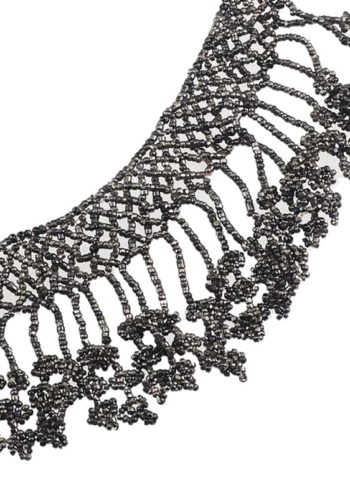 Ca. 1850 - Victorian English Cut Steel Necklace - Image 3