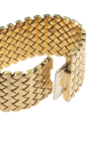 ** SOLD ** Ca. 1970 - Vintage 18 Carat Gold Bracelet from Germany - Image 6