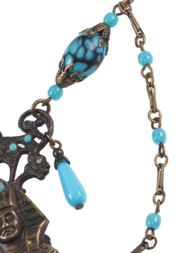 Ca. 1925 - Necklace Egyptian Revival - Image 3