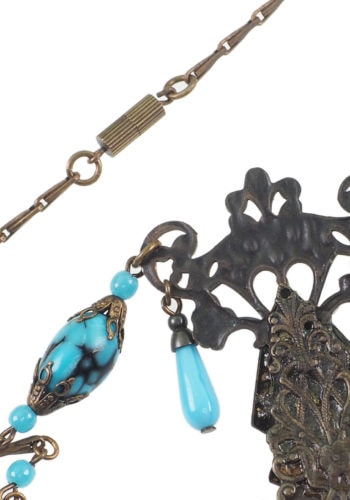 Ca. 1925 - Necklace Egyptian Revival - Image 5