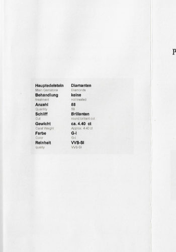 Ca. 1990 - Vintage Diamonds Tennis Bracelet, incl. Gemstones certificate! - Image 6