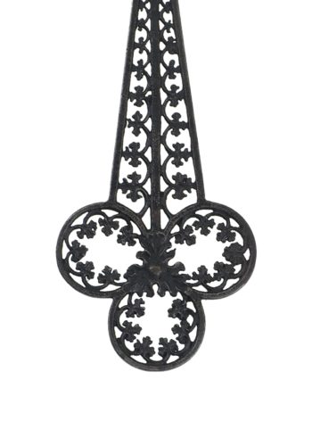 ** SOLD ** Ca. 1830 - Berlin Iron Earrings from Classicism - Image 3