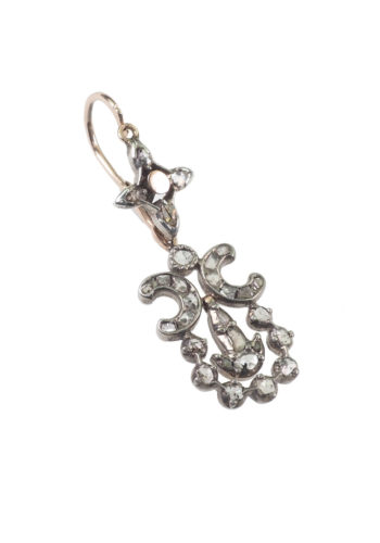 Ca. 1850 - Italian Diamonds Earrings - Image 4