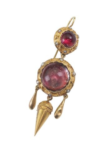 Ca. 1860 - Murano Glass Demi Parure, Italian Jewellery set - Image 8