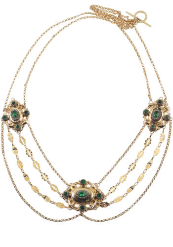 Ca. 1800 - 18 Carat Gold "Collier Esclavage", French - Image 3