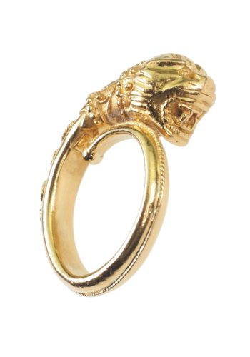 Ca. 1960 - "Lion head" Vintage 22K Goldring - Image 5