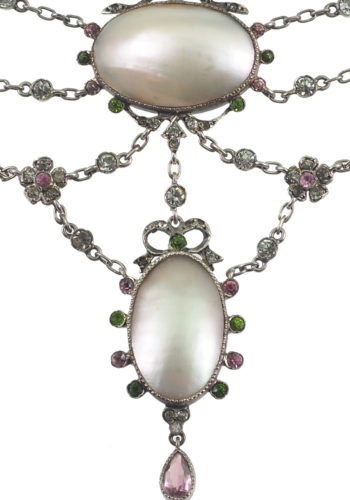 Ca. 1910 - Suffragettes Necklace made of Sterling Silver - Image 3