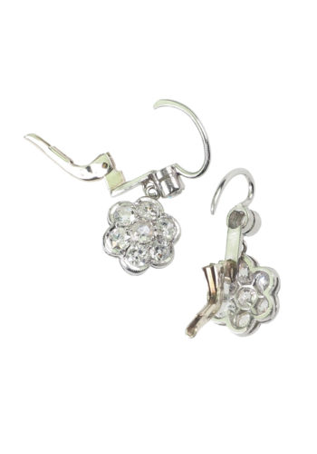 Ca. 1900 - Diamonds Earrings incl. Jewelry appraisal! - Image 5