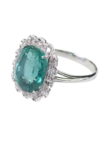 Ca. 1970 - Vintage Emerald ring, incl. Gemstones Appraisal! - Image 4