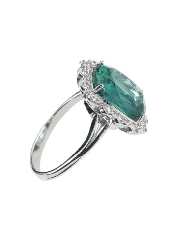 Ca. 1970 - Vintage Emerald ring, incl. Gemstones Appraisal! - Image 5