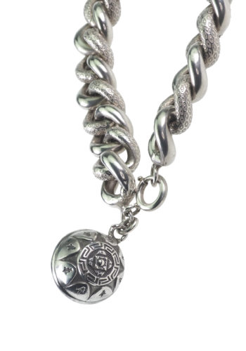 Ca. 1890 - French Sterling silver Bracelet - Image 4