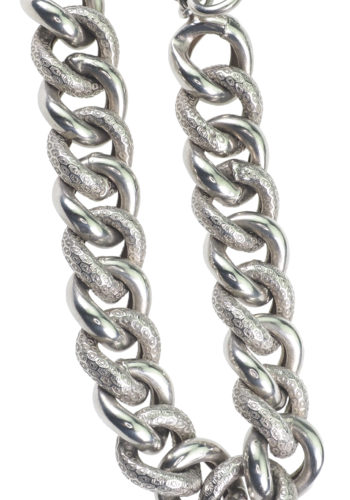 Ca. 1890 - French Sterling silver Bracelet - Image 3