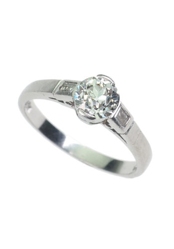 Dated 1973 - Brilliant Solitaire Vintage Engagement ring - Image 3