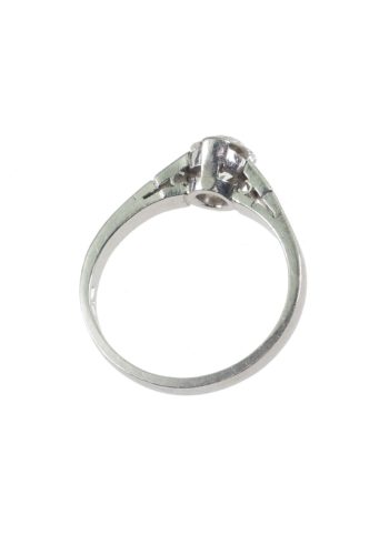 Dated 1973 - Brilliant Solitaire Vintage Engagement ring - Image 5