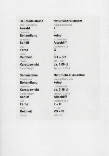 Ca. 1900 - You+Me Ring from Austria, Jewelry appraisal! - Image 7