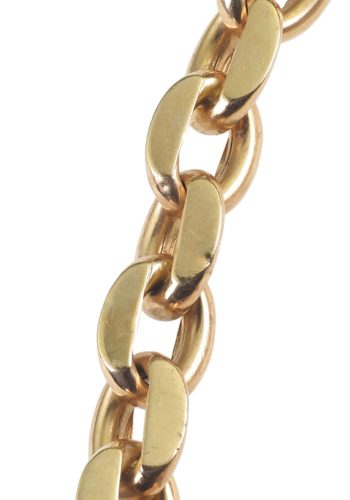 Ca. 1970 - Italian Gold bracelet, Vintage - Image 3