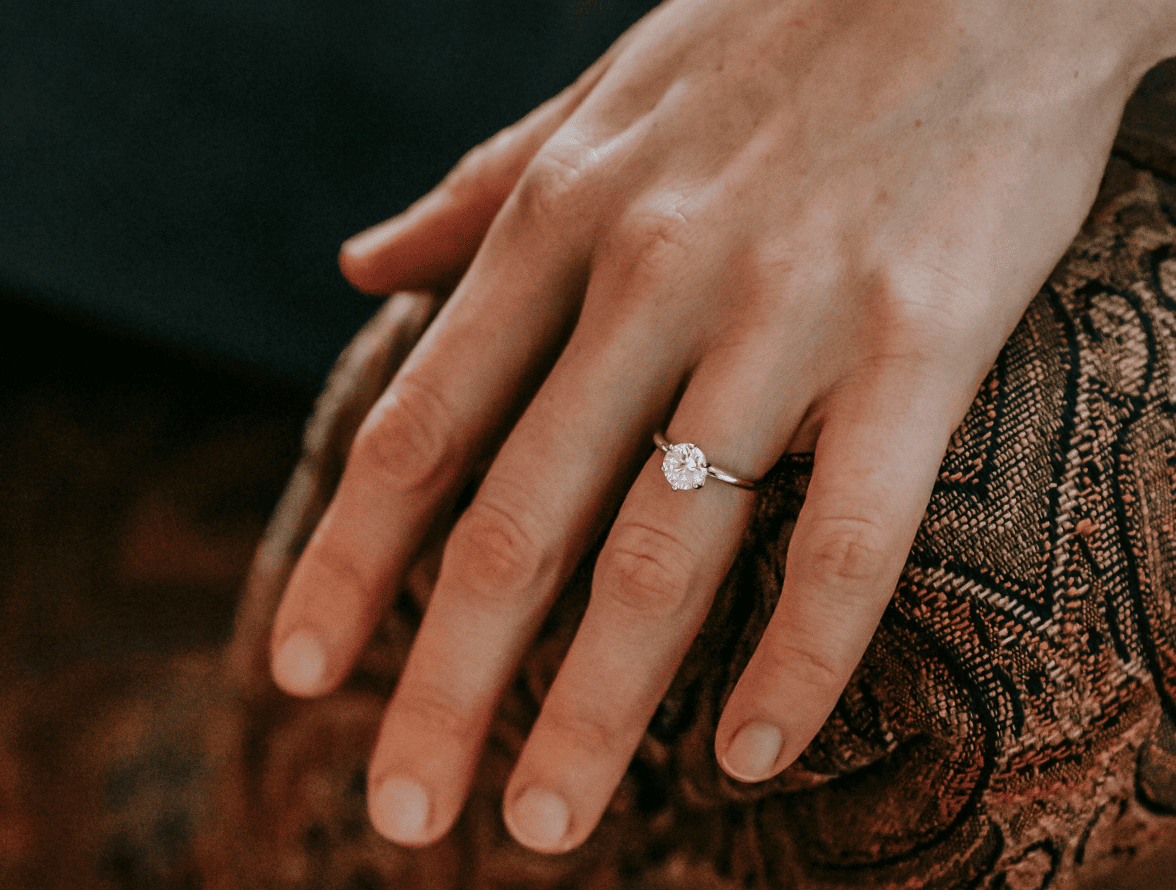 Ring 🖤 | Engagement hand, Girl hand pic, Cute girl face