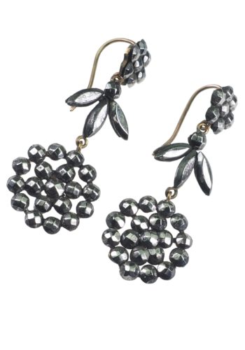 Ca. 1840 - Cut Steel Earrings England - Image 3