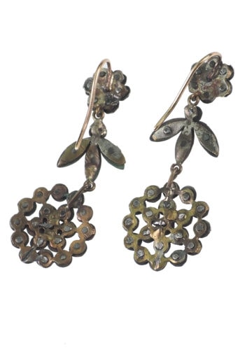 Ca. 1840 - Cut Steel Earrings England - Image 4