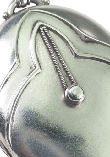 Ca. 1880 - Sterling silver Victorian Locket - Image 4