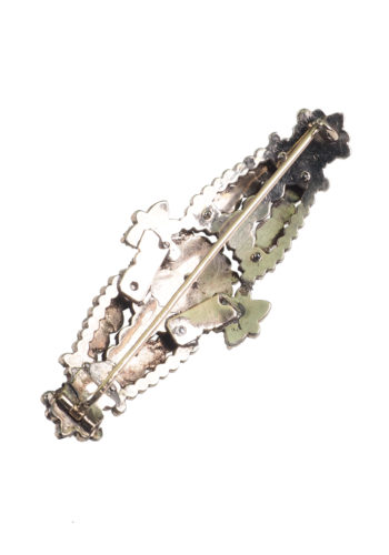 Ca. 1880 - Bohemian Garnet Brooch - Image 3