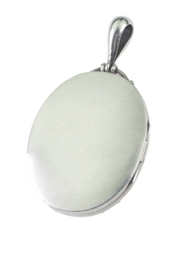 Ca. 1875 - Aesthetic Movement Sterlingsilver Locket - Image 3