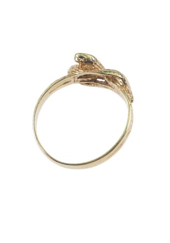 Ca. 1900 - Snakes Goldring from Germany - Image 4