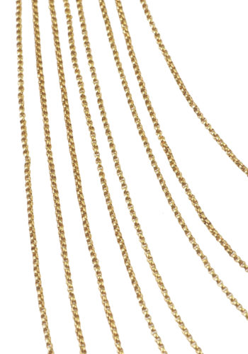 Ca. 1880 - Gold Necklace of Venetian Manin chain - Image 3