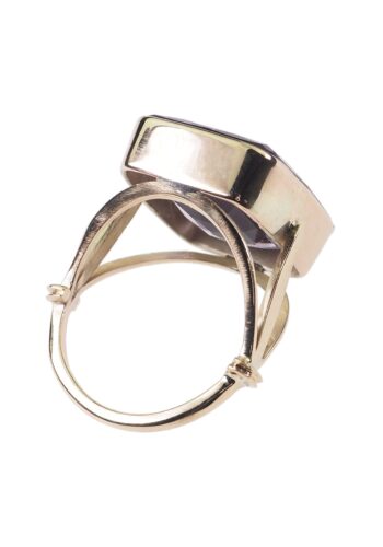 Ca. 1960 - 18 Carat Roségold Cocktail ring with Amethyst - Image 3