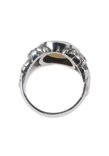 Ca. 1900 - Agate Signet Ring of Silver - Image 3