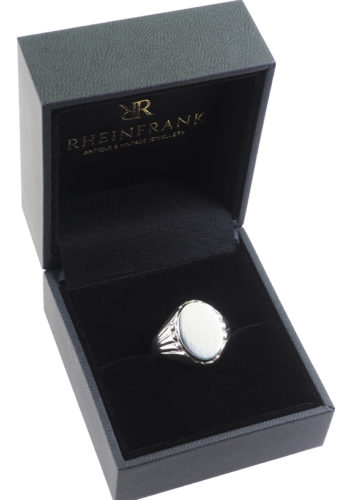 Ca. 1920 - Signetring / Silver Mensring - Image 3