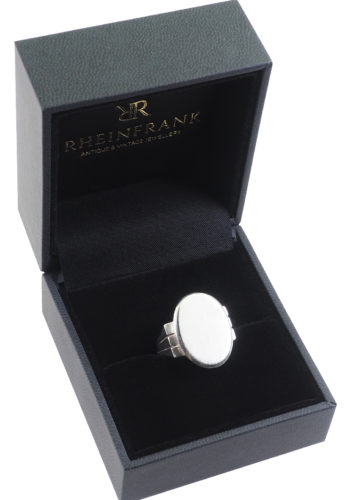 Ca. 1920 - Mens Signet ring from early Art déco - Image 3