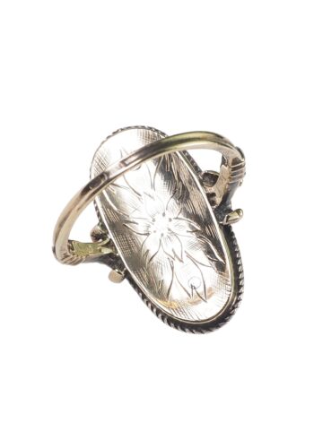 Ca. 1780 - Enamel & Diamonds, Danish Goldring - Image 5