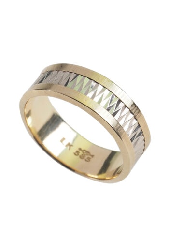 Ca. 1970 - Dutch Vintage Goldring / Wedding Band - Image 3