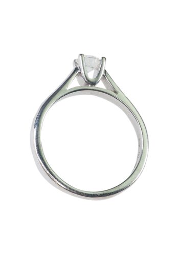 Dated 1962 - Solitaire Brilliant Vintage Engagementring - Image 4