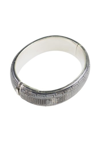 Ca. 1850 - Niello Silver Bangle, Era Russian Emperor Alexander II. - Image 3