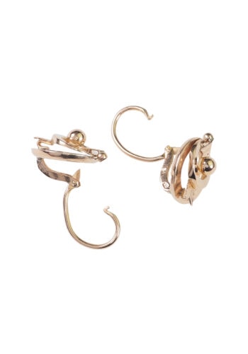 Ca. 1890 - French Roségold Earrings - Image 4