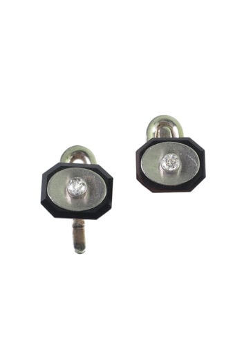 Ca. 1930 - Art déco Cufflinks & Tail buttons - Image 4