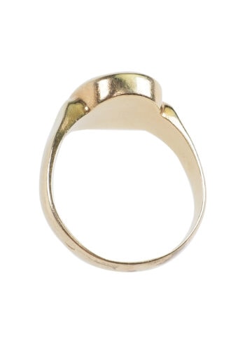 ** SOLD ** Ca. 1900 - Signet Ring with Agate Intaglio - Image 4