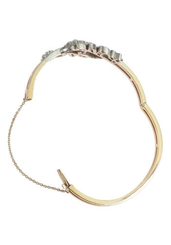Ca. 1880 - French Diamond Bangle, Provence - Image 5