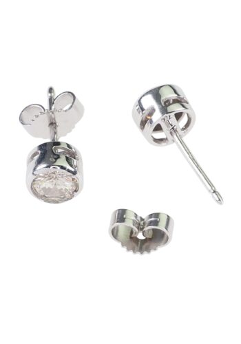 Ca. 1980 - Half Carat Brilliant Solitaire Ear Studs - Image 4