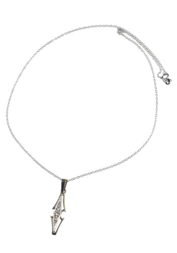 Ca. 1970 - Diamond Pendant of 14K Gold, incl. Sterlingsilver Chain - Image 3