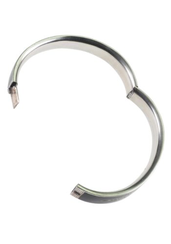 Ca. 1860 - Enamel & Silver Bangle from Austro-Hungarian - Image 3