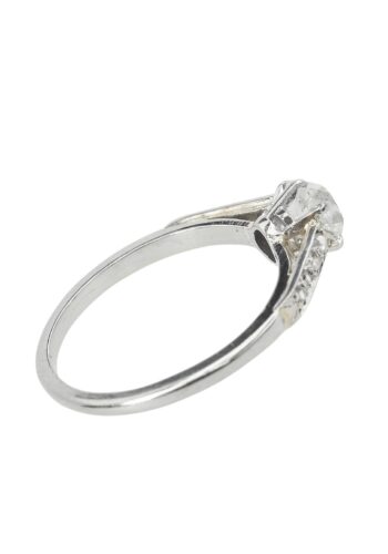 Ca. 1960 - Dutch Diamonds ring incl. Gemstones appraisal! - Image 6